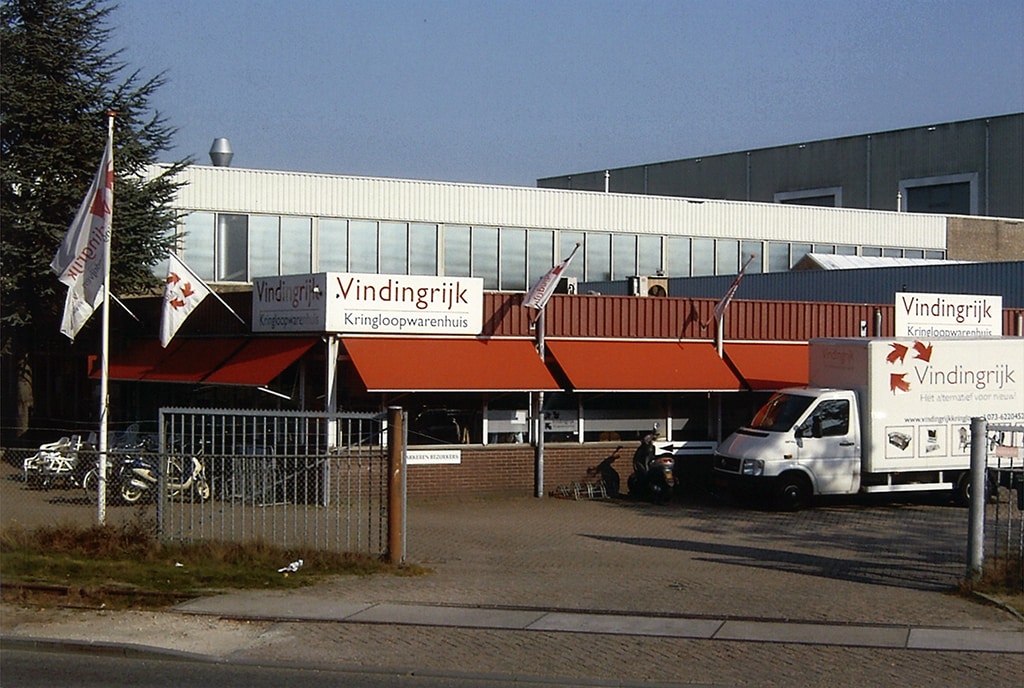 Foto van de oude locatie van Vindingrijk aan de Graaf van Solmsweg